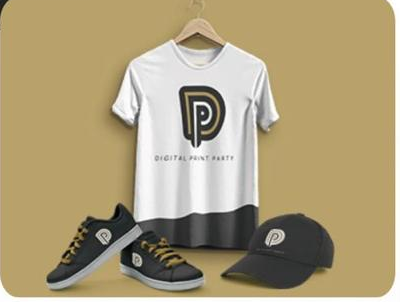 Custom printed clothing and apparel