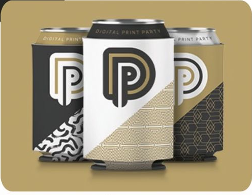 Custom can coolies and koozies